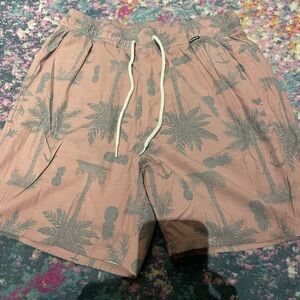 Pastel Hurley Palm Tree shorts